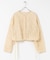 シャーリングショートジャケット
