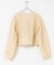 シャーリングショートジャケット