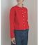 GYMPHLEX　SHORT CREW NECK CARDIGAN