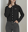 GYMPHLEX　SHORT CREW NECK CARDIGAN