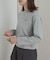 GYMPHLEX　SHORT CREW NECK CARDIGAN