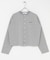 GYMPHLEX　SHORT CREW NECK CARDIGAN