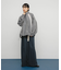 チェックZIPアップブルゾン