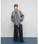 チェックZIPアップブルゾン