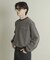 コットンクルーネックロングスリーブTシャツ