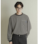 コットンクルーネックロングスリーブTシャツ