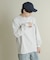 コットンクルーネックロングスリーブTシャツ