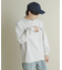 コットンクルーネックロングスリーブTシャツ