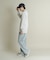 コットンクルーネックロングスリーブTシャツ
