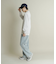 コットンクルーネックロングスリーブTシャツ