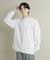 コットンクルーネックロングスリーブTシャツ