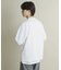 コットンクルーネックロングスリーブTシャツ
