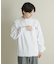 コットンクルーネックロングスリーブTシャツ