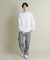 コットンクルーネックロングスリーブTシャツ