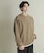 コットンクルーネックロングスリーブTシャツ