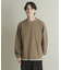 コットンクルーネックロングスリーブTシャツ