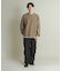 コットンクルーネックロングスリーブTシャツ