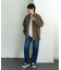 オンブレチェックレギュラーカラーシャツ