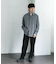 オンブレチェックレギュラーカラーシャツ