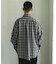 オンブレチェックレギュラーカラーシャツ