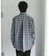 オンブレチェックレギュラーカラーシャツ