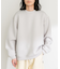ダンボールニットクルーネックプルオーバー