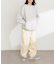ダンボールニットクルーネックプルオーバー