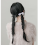 ドットシアーリボン2セットヘアポニー
