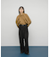 ボリュームスリーブクロップドシャツ
