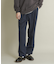 ウールライクダブルタックテーパードパンツ
