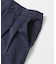 ウールライクダブルタックテーパードパンツ