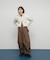 フロントZIPショートフーディー