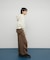 フロントZIPショートフーディー