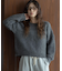 『WEB限定』アイレット切替ニットプルオーバー