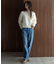 『WEB限定』アイレット切替ニットプルオーバー