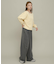 ワイドクルーネックスウェット