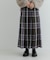 タックチェックイージースカート