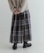 タックチェックイージースカート