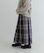 タックチェックイージースカート