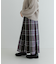 タックチェックイージースカート