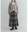 タックチェックイージースカート