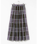 タックチェックイージースカート