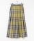 タックチェックイージースカート