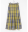 タックチェックイージースカート