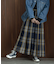 タックチェックイージースカート