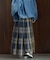 タックチェックイージースカート
