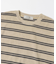 ピグメントボーダーロングスリーブTシャツ