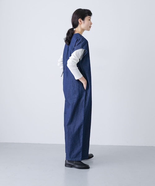 2サイズ展開』デニムワイドオールインワン｜アーバンリサーチの通販