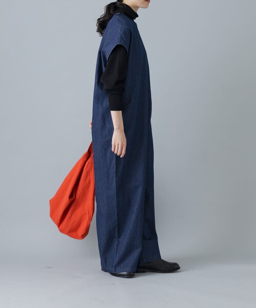 2サイズ展開』デニムワイドオールインワン｜アーバンリサーチの通販