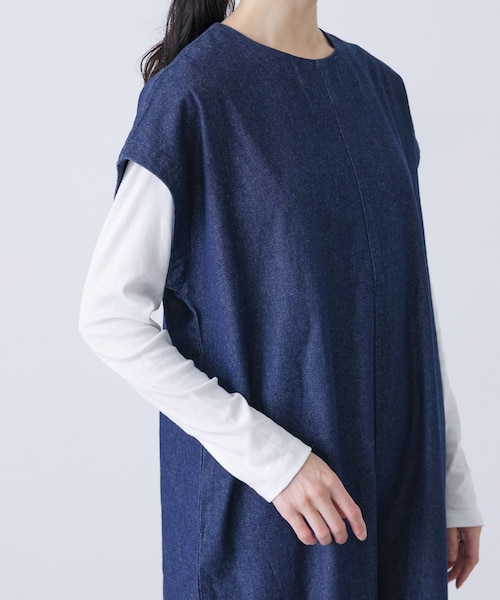 2サイズ展開』デニムワイドオールインワン｜アーバンリサーチの通販